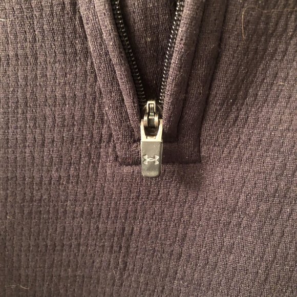 MENS CLASSIC UNDER ARMOUR HALF ZIP CATALYST SWEATER SIZE LARGE - Picture 8 of 8